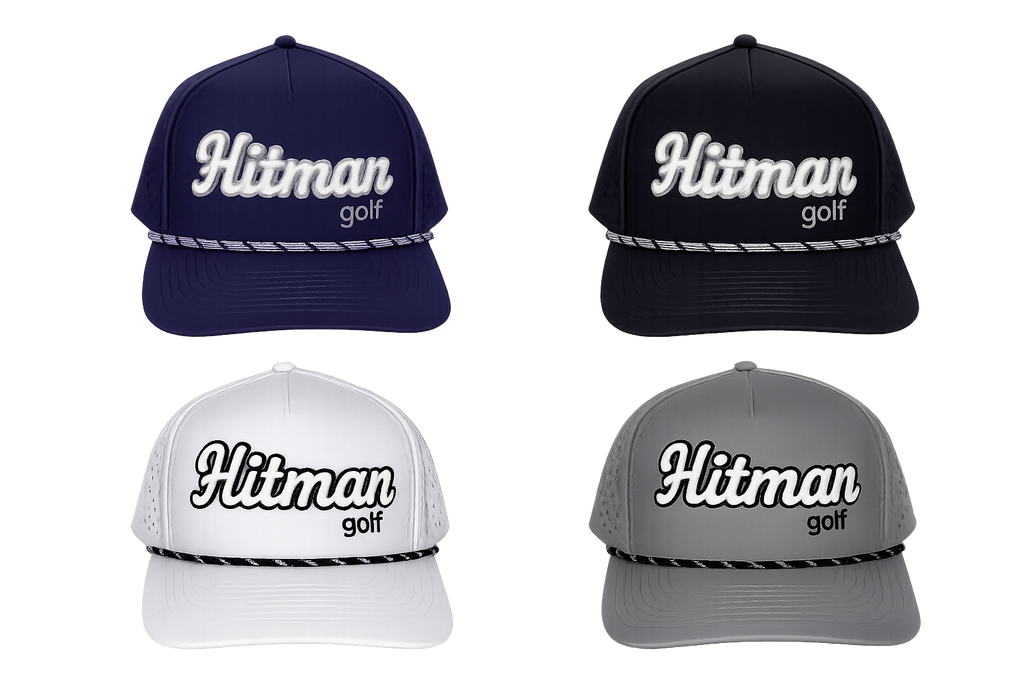 Hitman Golf 5-Panel Performance Rope Hat